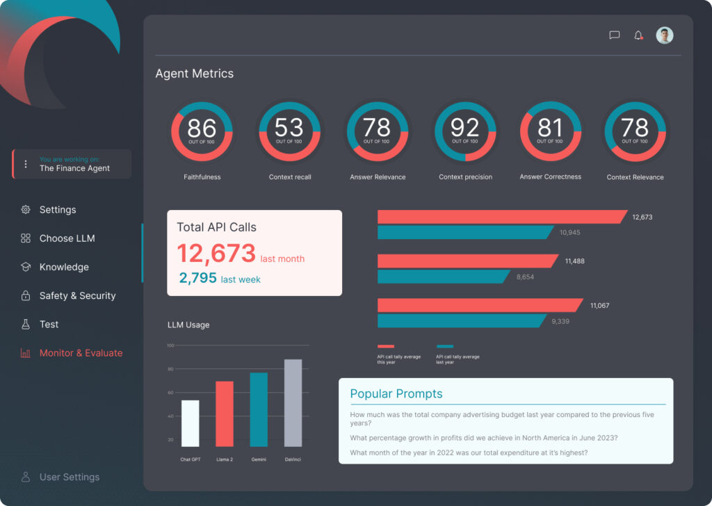 Great Wave AI platform dashboard