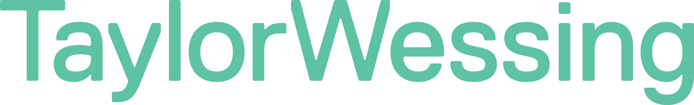 Logo for Taylor Wessing, the legal firm