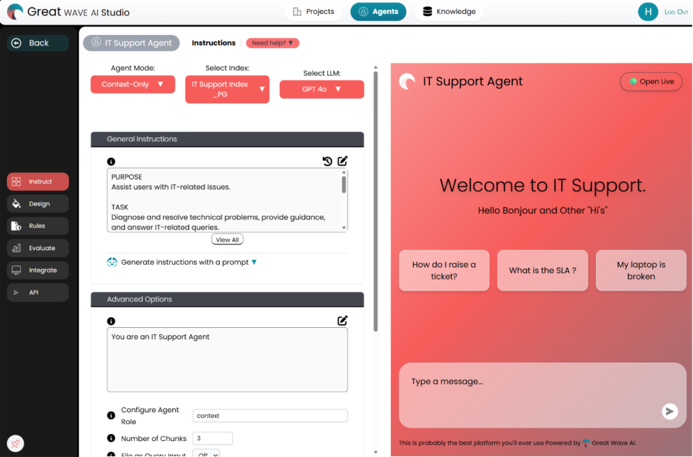 Programmatic access Screen Shot