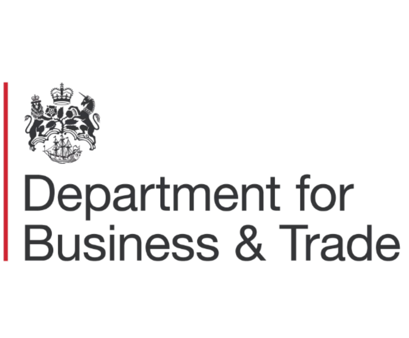 Department for Business & Trade logo