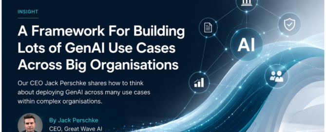 A Framework for building lots of Gen AI use cases across big organisations blog cover
